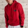 Red sweater man